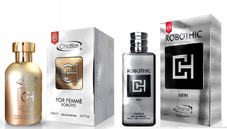 Chatler Robothic Men Women 2x100 ml parfémovaná voda Set