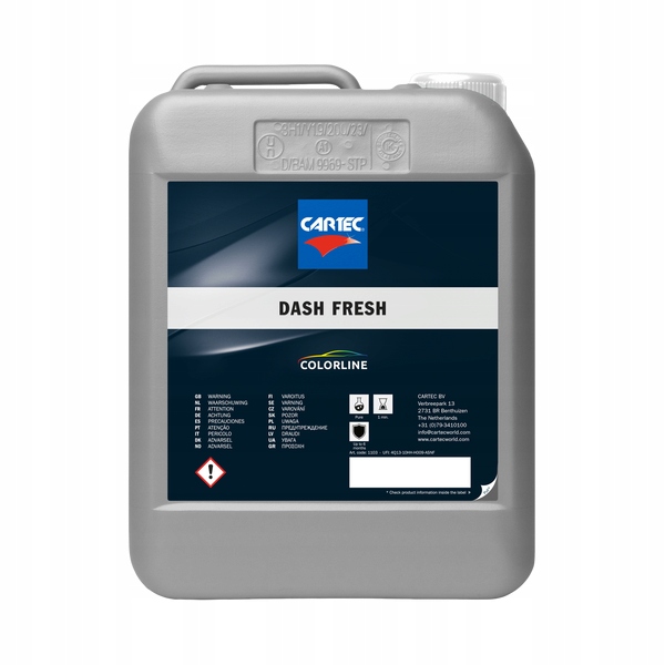 Cartec Dash Fresh 5L – mlieko na osvieženie kokpitu pokožky