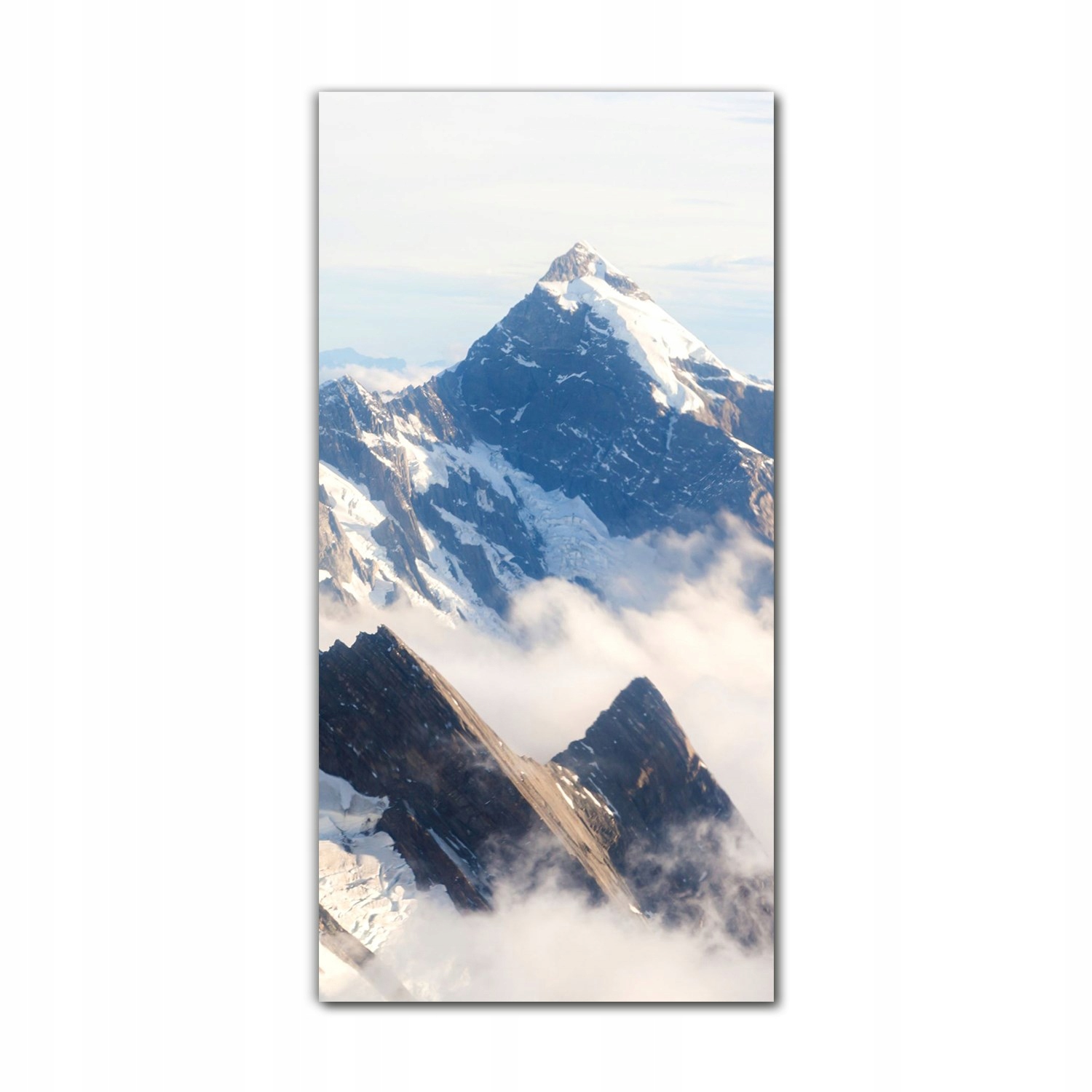 

Foto szklane do sypialni 70x140 Zima góry szczyt