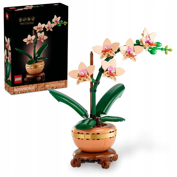 Lego Botanicals 10343 Miniaturní orchidej