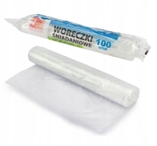 

Woreczki Worki Śniadaniowe 100SZT Bratek Mocne