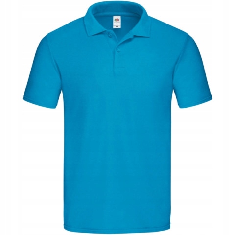 

Koszulka męska Polo Original FruitLoom Azurowy XXL