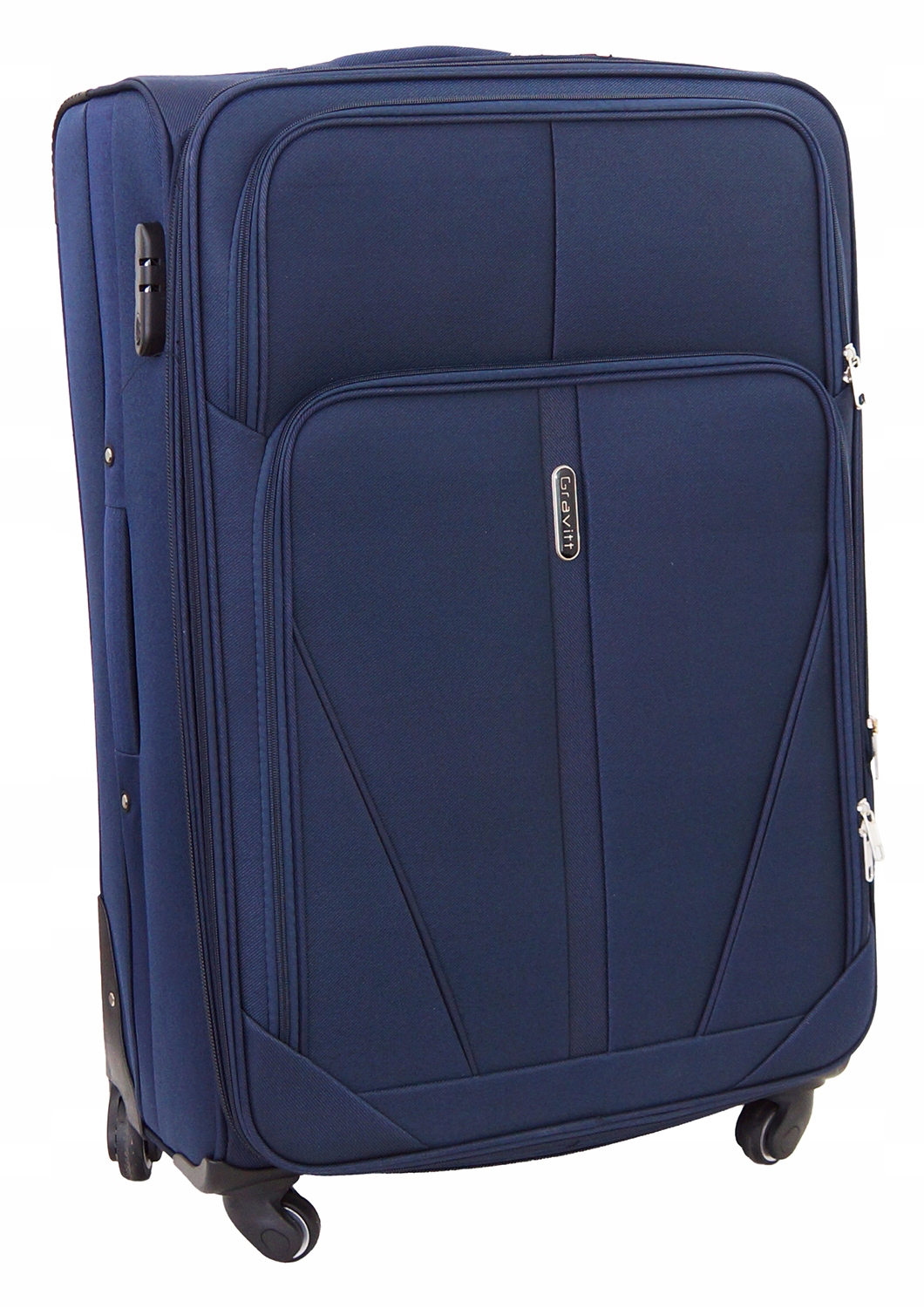 Gravitt Walizka miękka duża poliester 1702-1/d/navy