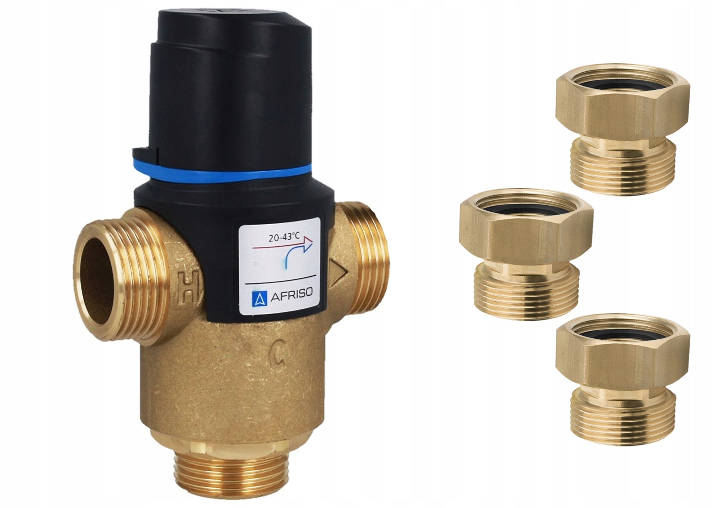 

Zawór Termostatyczny Afriso Atm 761 Cal + Śrubunki