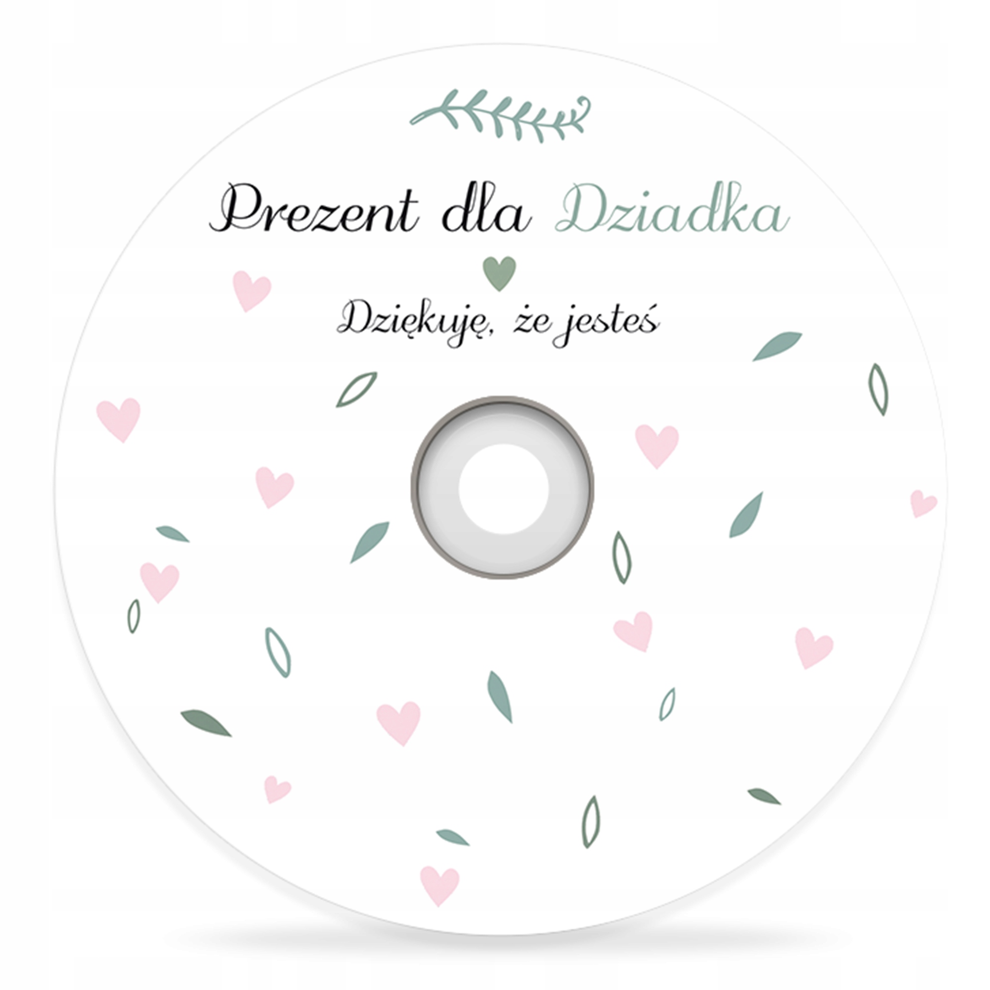 

Płyta DVD z nadrukiem Prezent dla Dziadka