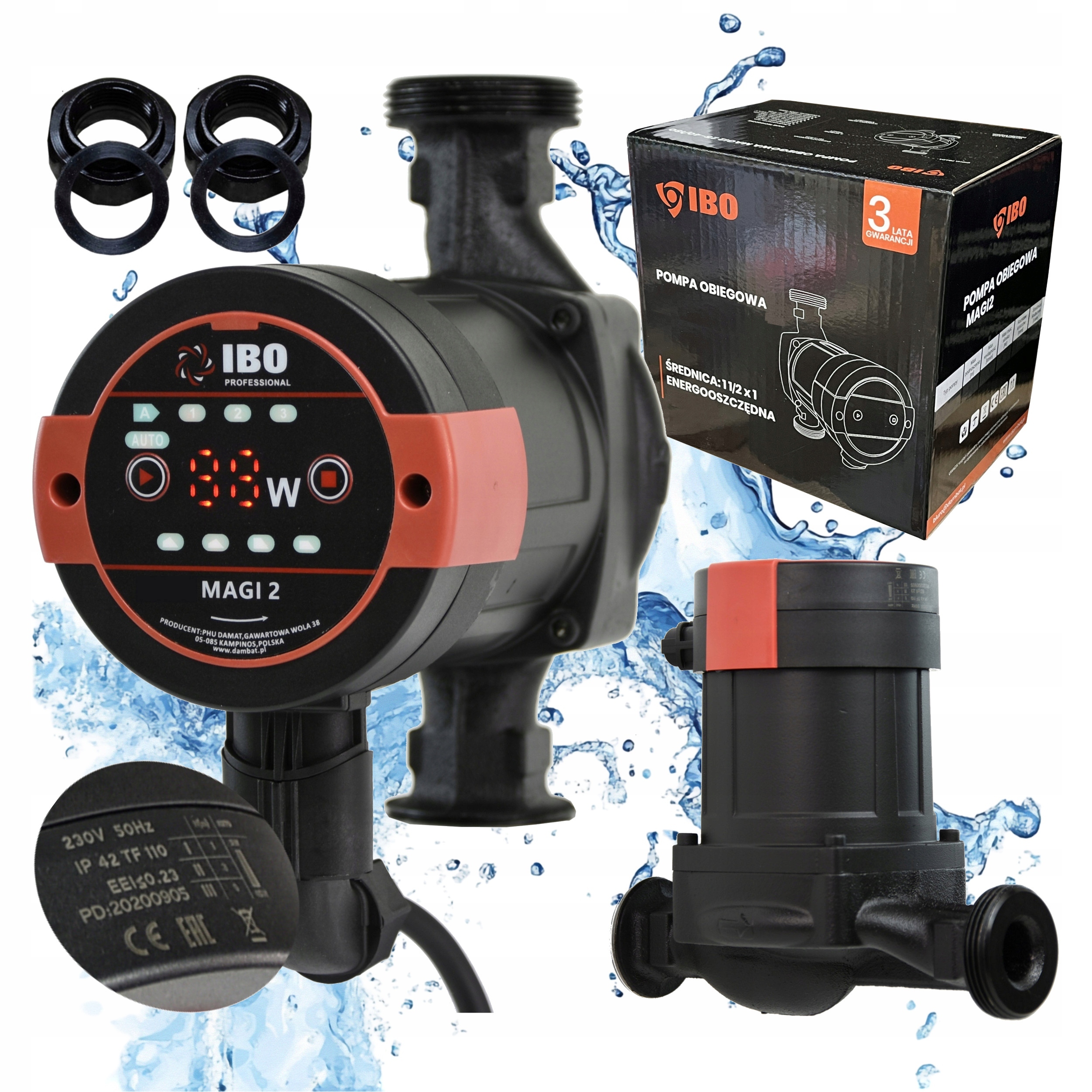 Elektronická Obehová Pumpa Magy 2 25-40/180 Energeticky Úsporná Cirkulačná