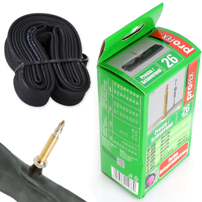 

Dętka rowerowa Bezawaryjna 26x1,50-2,125 Fv