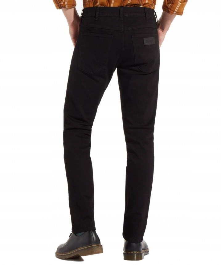 Pánské zúžené džíny Wrangler Larston Black Valley W18SHP19A 27/32