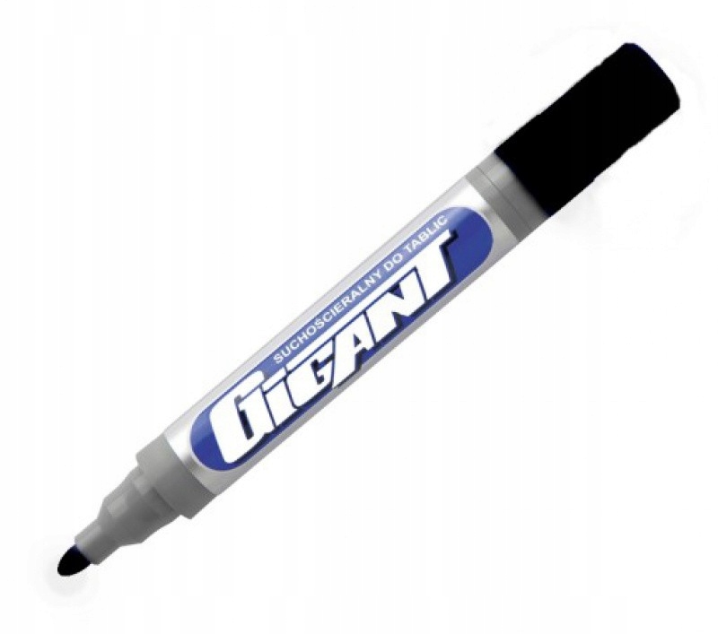 

Zmywalny Marker Czarny do Biura Prezcyzyjny