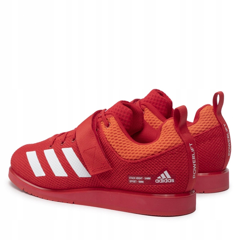 ADIDAS POWERLIFT 5 BUTY DO PODNOSZENIA CIĘŻARÓW CROSSFIT CZERWONE 42 Marka adidas