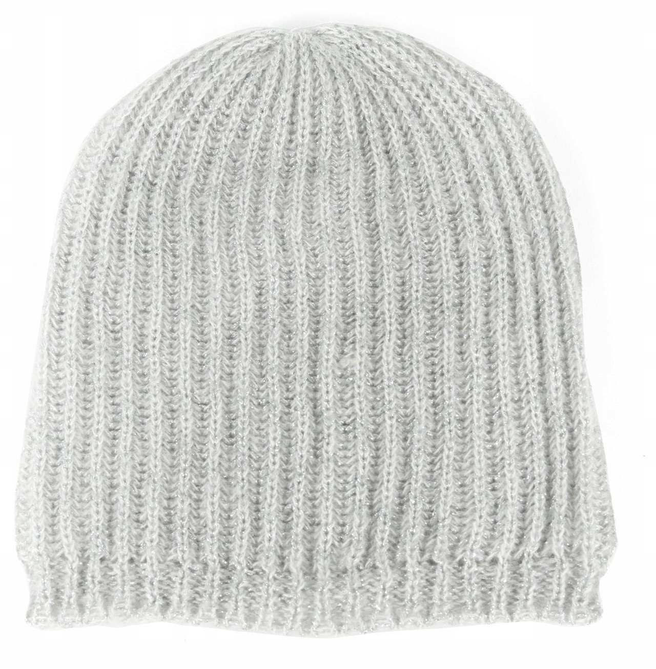 

Szaleo czapka Silver casual błysk Długa cz13039-9
