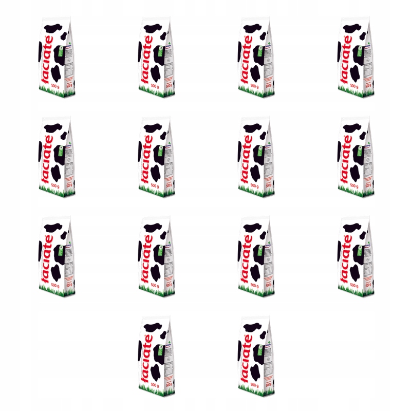 Łaciate sušené mléko plné 500 g X14