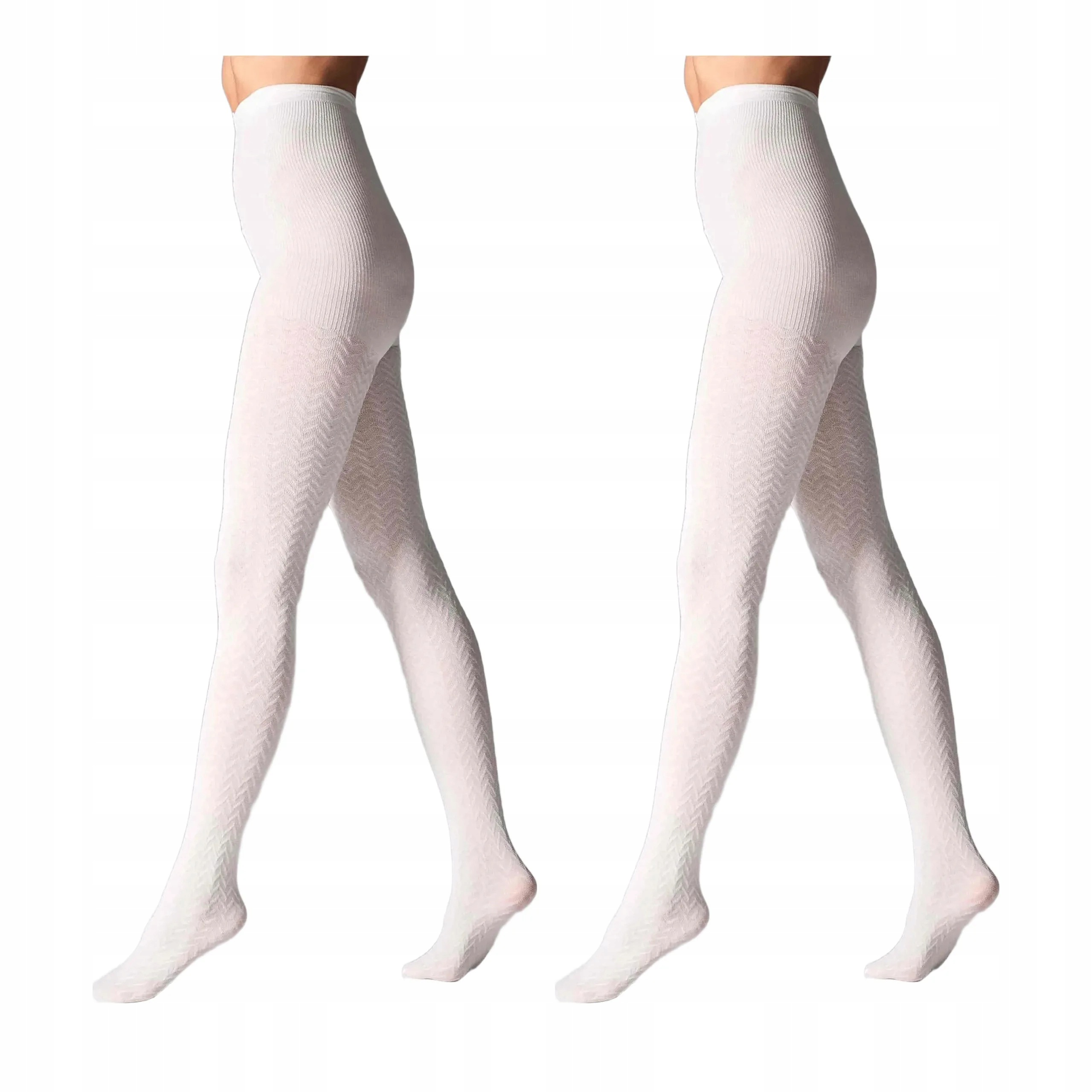 2 páry Punčocháče s kašmírem a viskózou bordové L2011 Cashmere 2x Panna 4-L