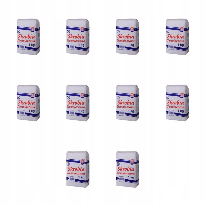 Skrobia ziemniaczana Trzemeszno 1 kg. X10