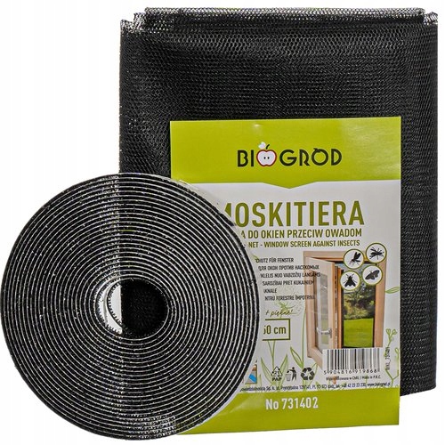 

Moskitiera siatka do okien przeciw owadom 150x180