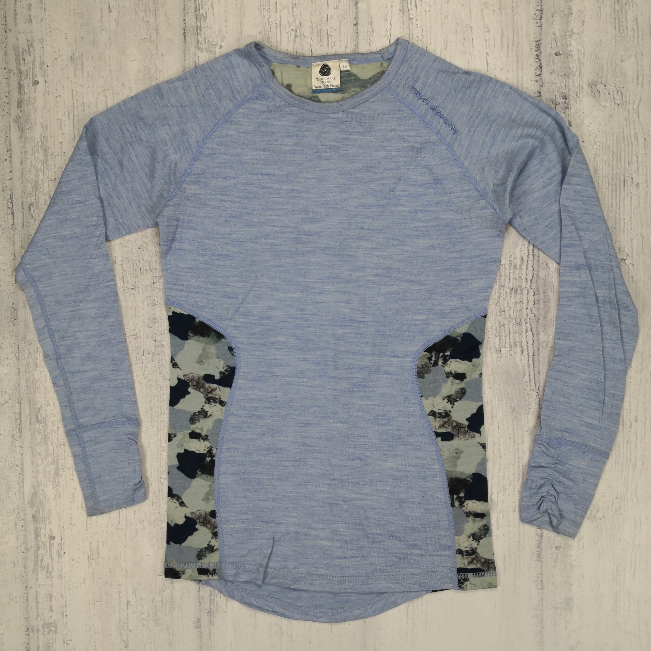 MOODS OF NORWAY DAMSKA KOSZULKA WEŁNIANA WEŁNA MERINO M DWUWARSTWOWA Marka Inna marka