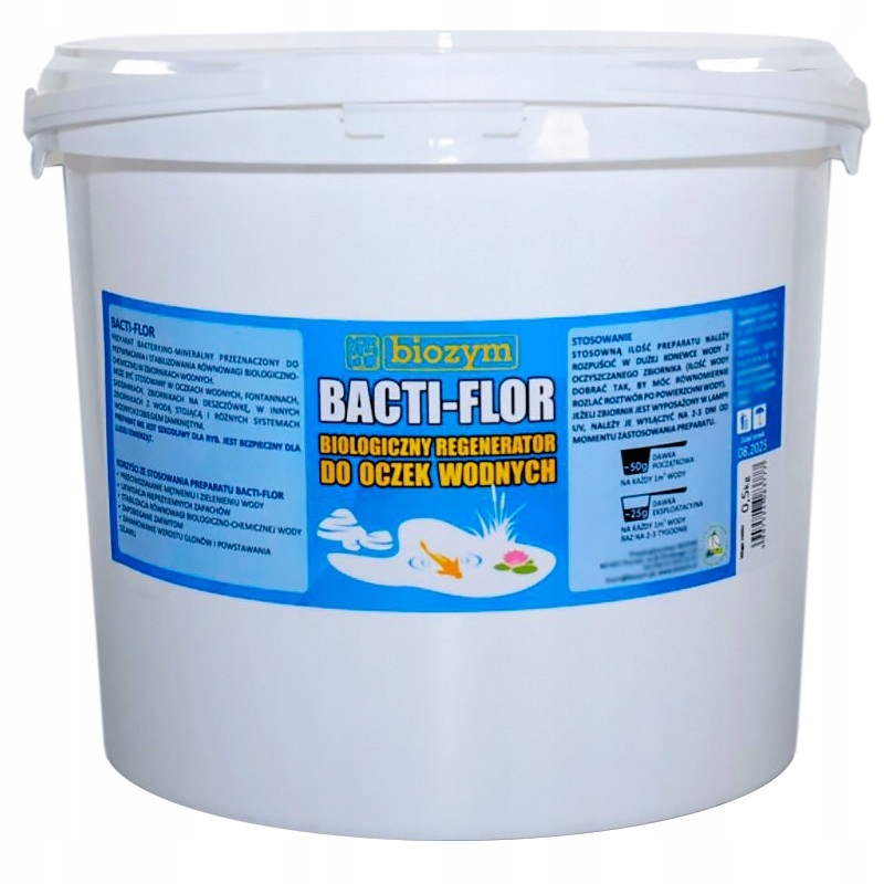 

Bacti-Flor Bakterie do Oczka Stawu na Glony 5KG