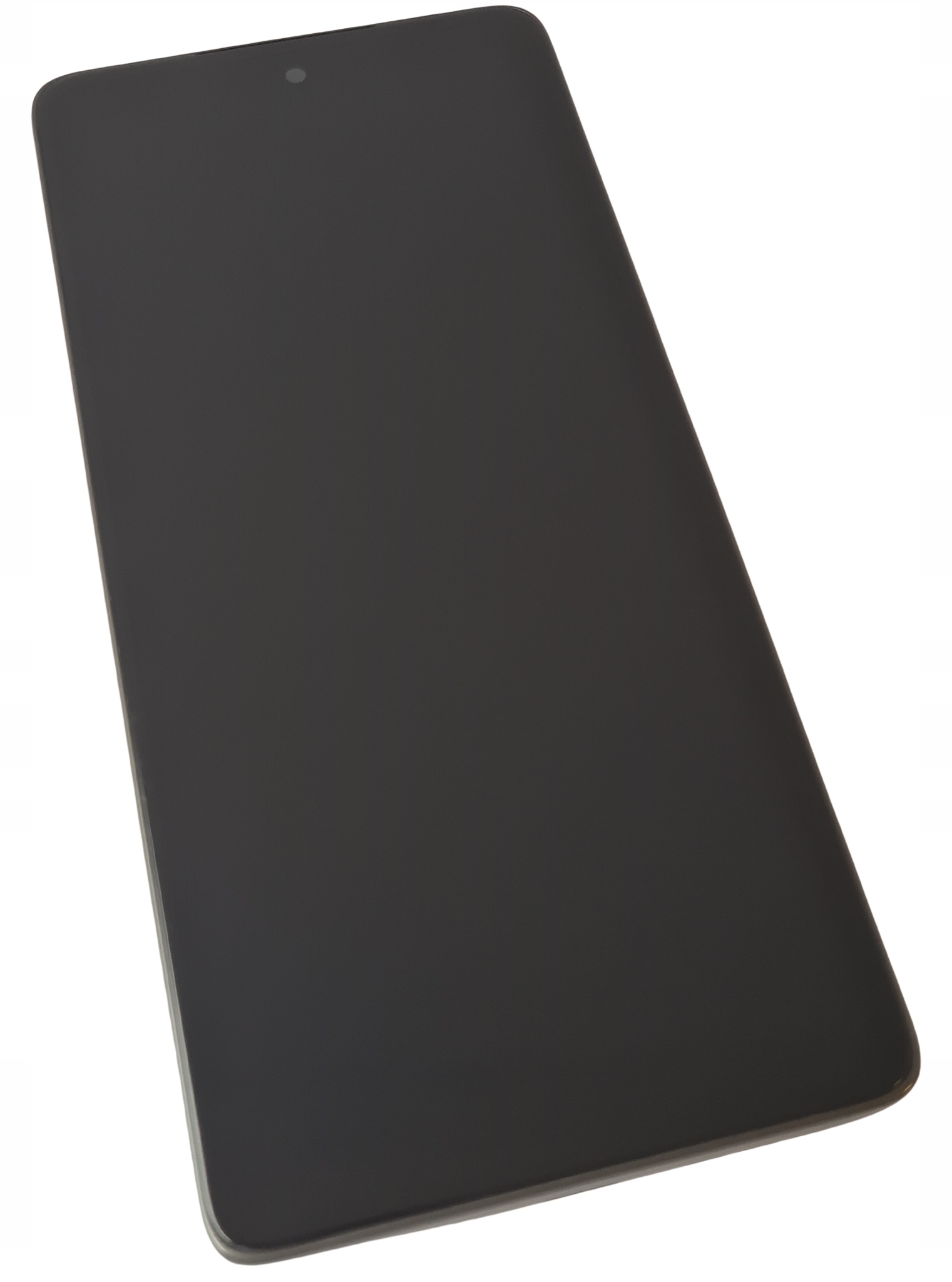 Org LCD displej originální s rámečkem pro Motorola Moto G75 (černý)