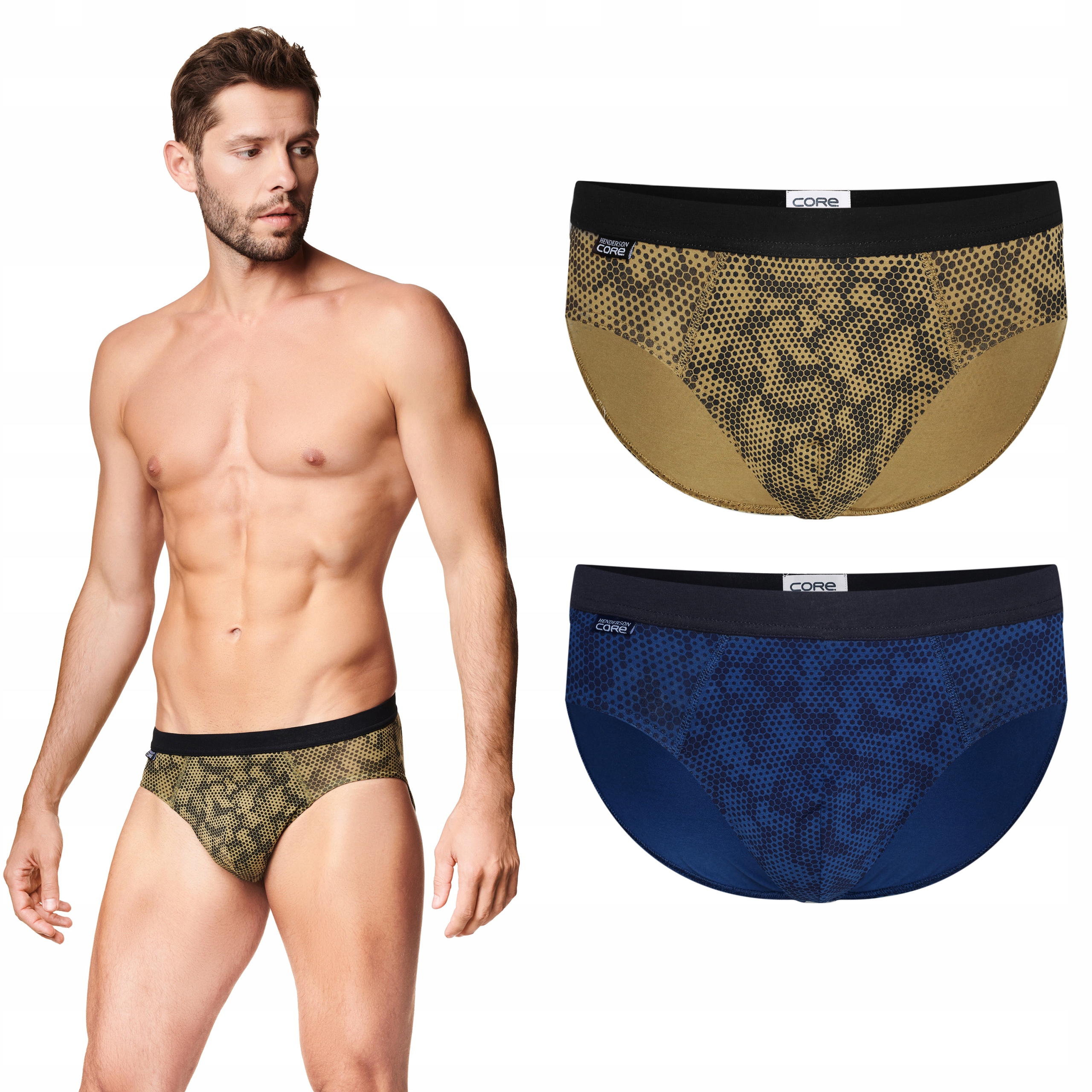 

Slipy męskie 39405 Henderson Army 2-pak - M