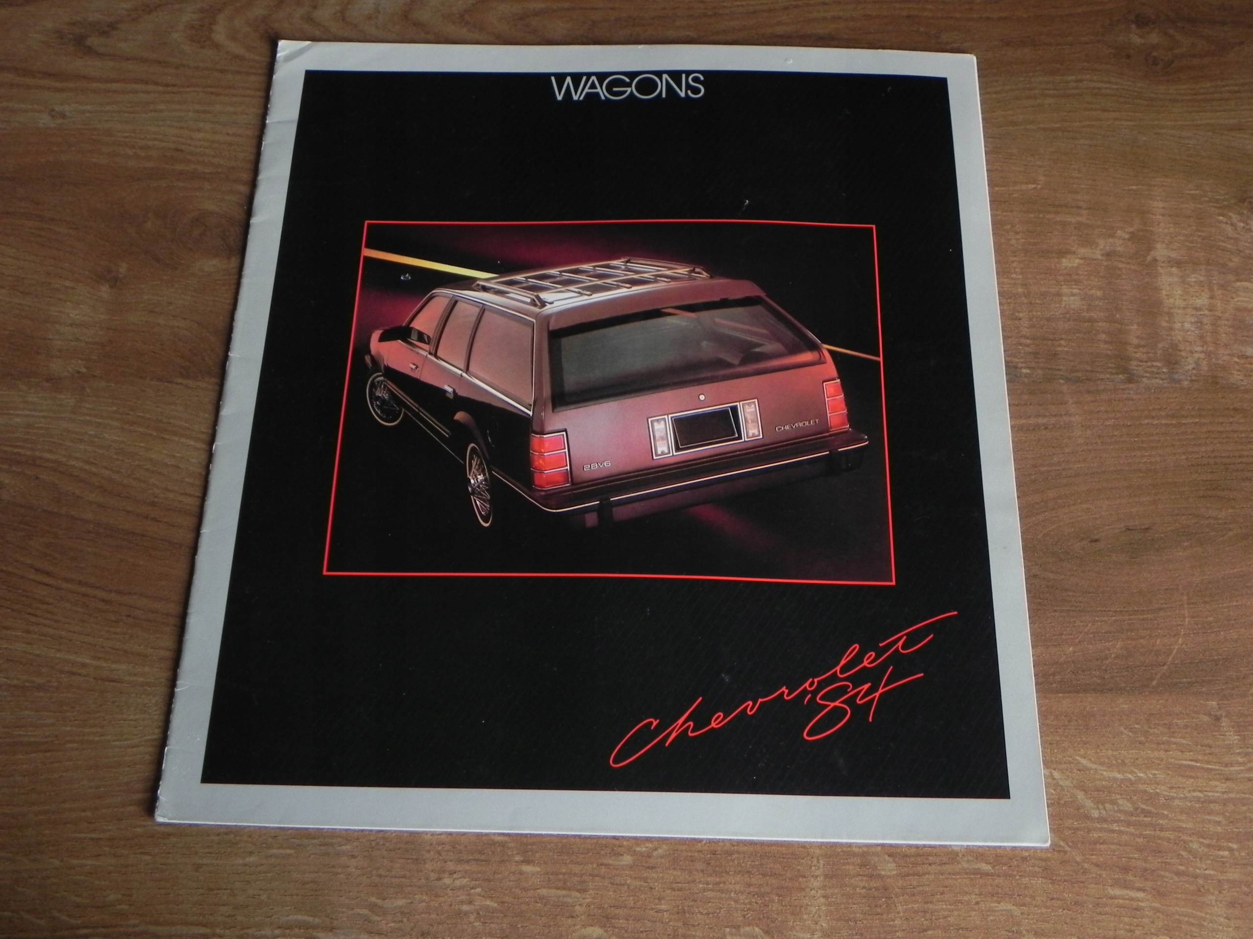 Chevrolet Chevy Wagons Caprice Classic Celebrity Wagon Sportvan - 1984 USA