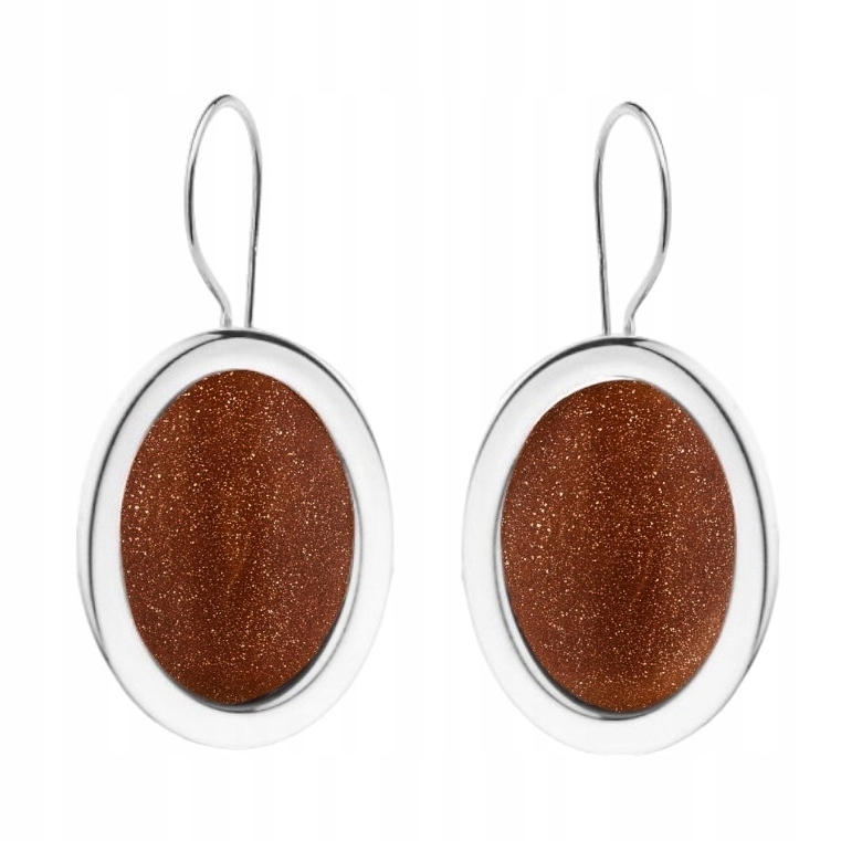 Stříbrné náušnice Ag 925 s kamenem SG-167-KB-S-P