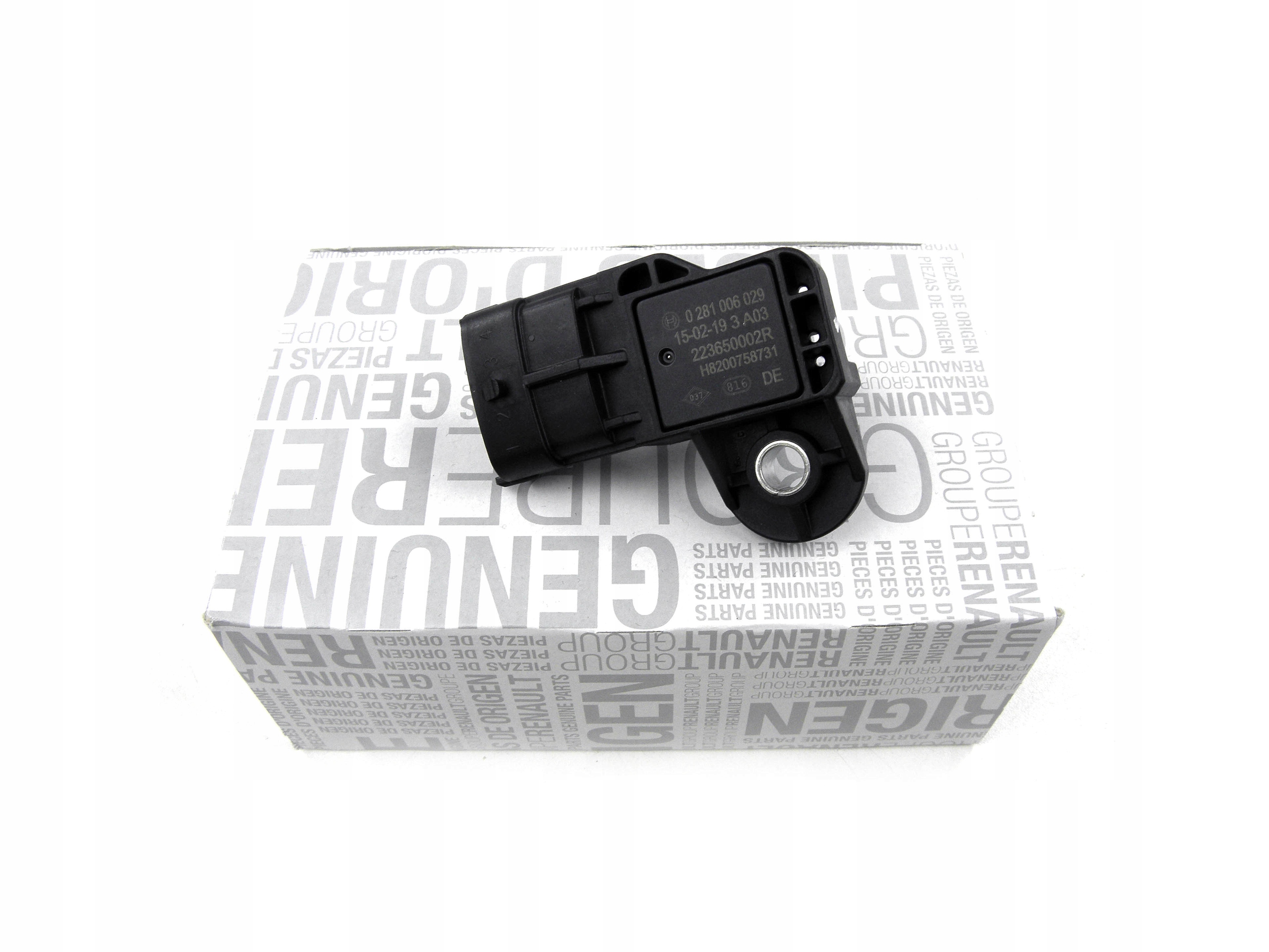 CZUJNIK CIŚNIENIA DOŁADOWANIA DACIA DUSTER 1.2 TCe