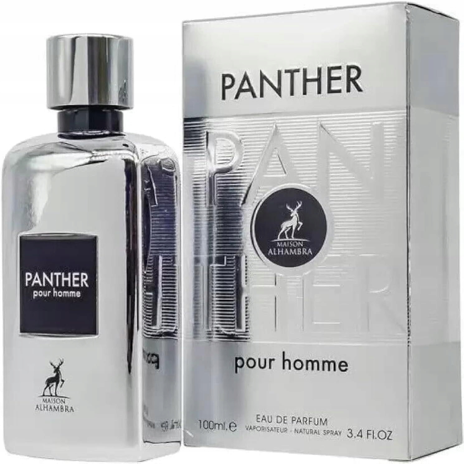 Alhambra Panther Pour Homme – Parfémovaná Voda – Objem: 100 ML