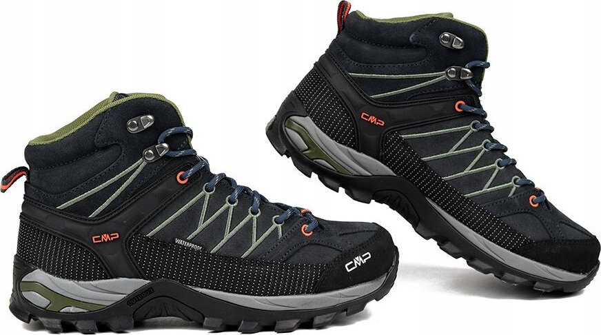 Pánské Turistické Voděodolné Trekové Boty Cmp Rigel MID, velikost 44