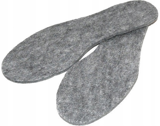 Wkładki Filcowe do Butów Sportowych Roboczych Uniwersalne Gruby Filc r.39 Marka Seco