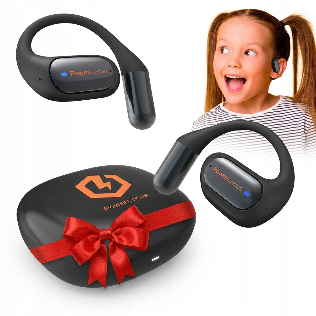 Sluchátka pro děti Dárek Den dětí PowerLocus Mkids 85dB 30h pouzdro