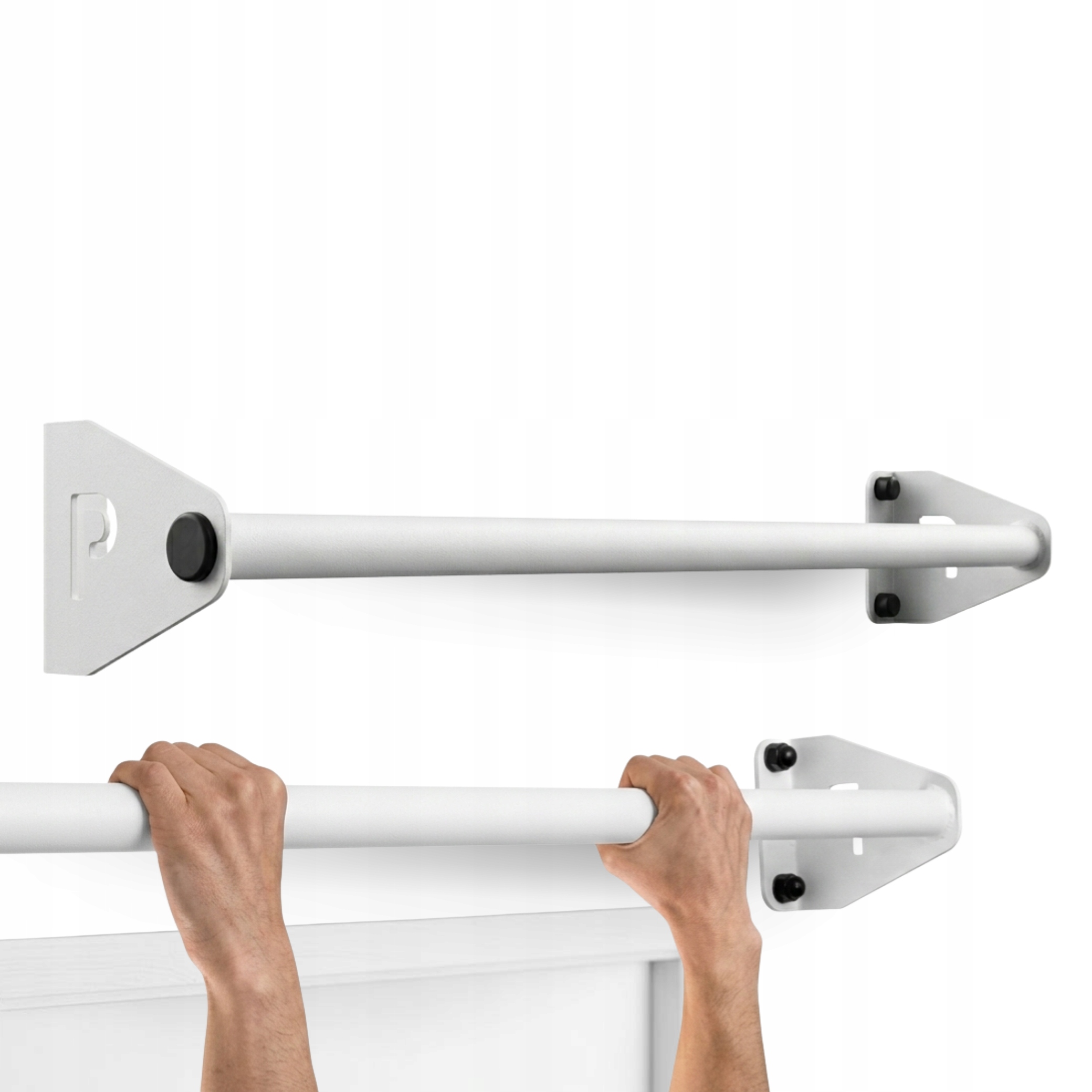 Drążek Do Podciągania Biały ApexPro PullUp Bar Drążek Nad Drzwi 180 Potenza