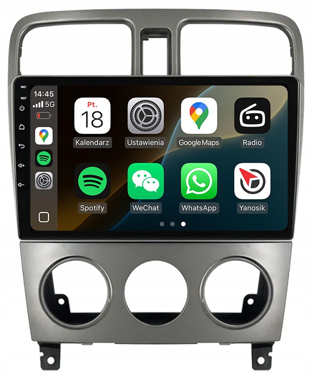 Subaru Forester 2002-2008 Rádio Navigace Android Apple Carplay Duduauto