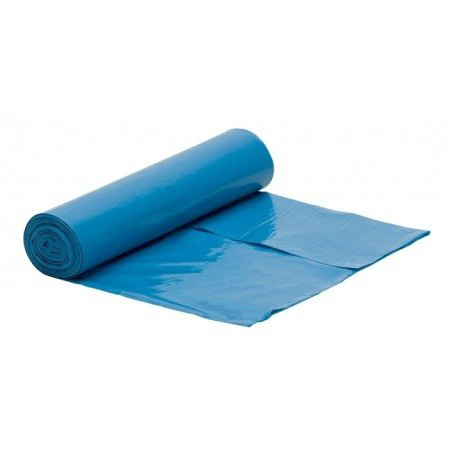 

Worki na śmieci 120 L niebieskie (rolka 25 sztuk)