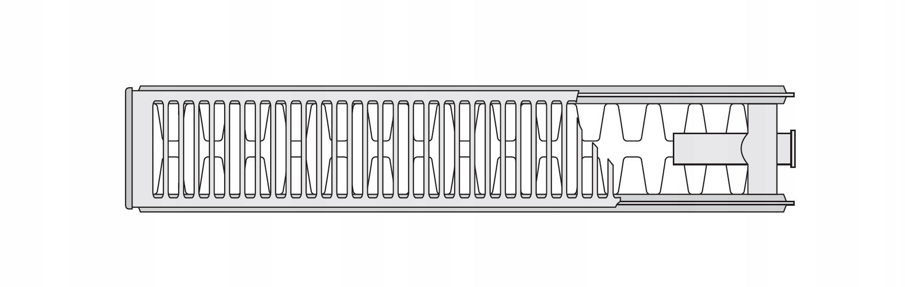 INVENA CV22 500x2000 2850W typ CV 22 DOLNY 48h Marka Invena