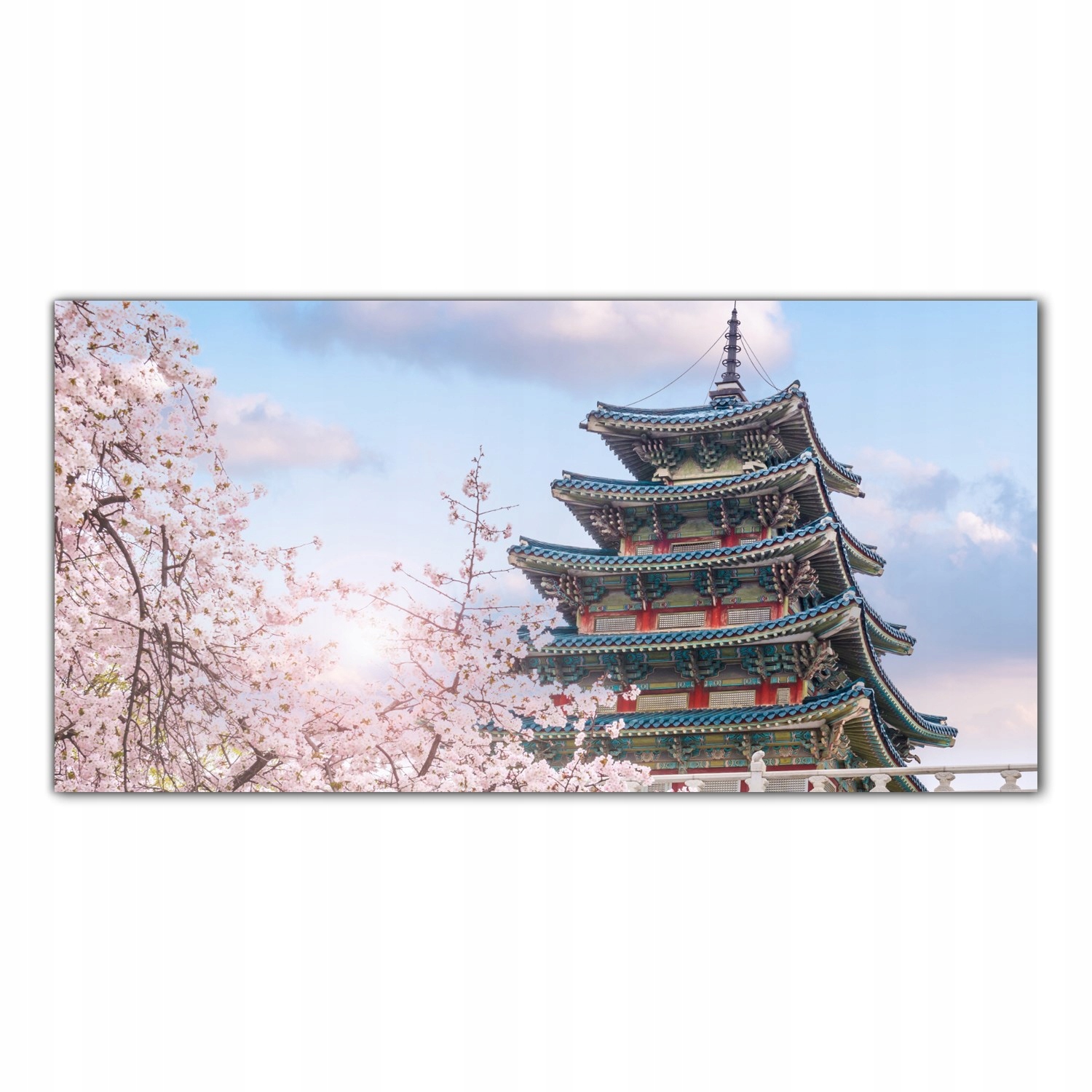 Palác Višeň Strom 100x50 Panel sklo do kuchyně