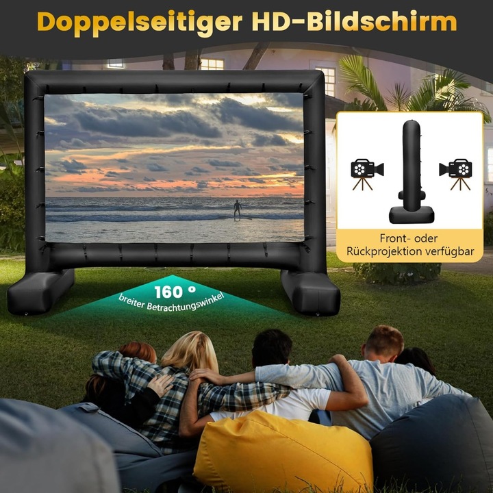 Nafukovací Projektor S Dmuchadlem