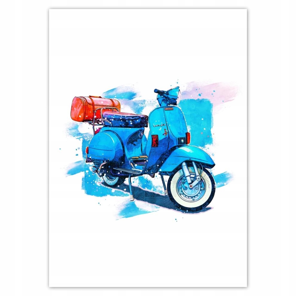 

Plakaty 50x70 Vespa Motorower Skuter