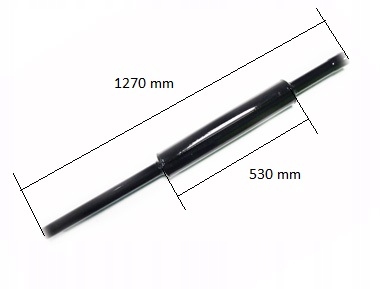 Tłumik emaliowany 1350mm Ursus MF3