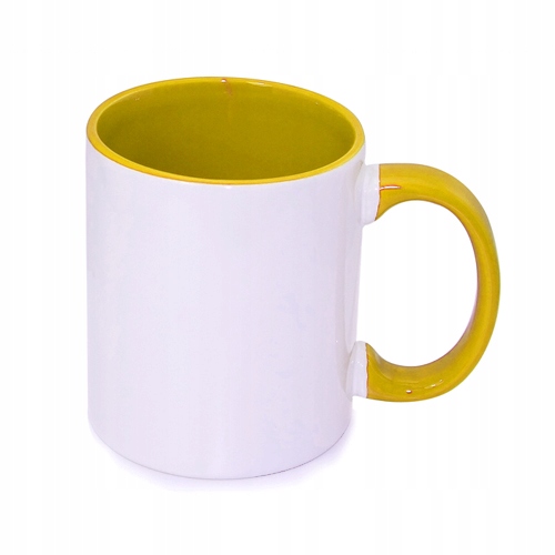 

Kubek 330ml Eco Funny Złoto Żółty Sublimacja