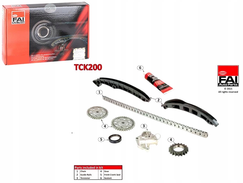 Sada Rozvodového Řetězu Fai