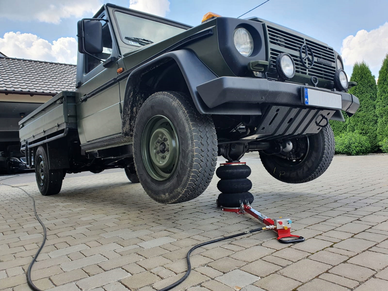 PODNOSNIK balwanek 6T PODUSZKOWY ZABA LEWAREK Producent code poduszka lewarek poduszkowy 6T