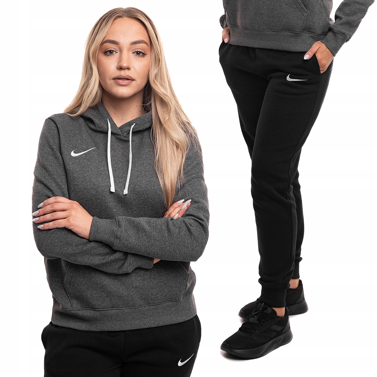 Nike Teplákovka Dámský sportovní bavlněný komplet Mikina Kalhoty Park 26 vel. M