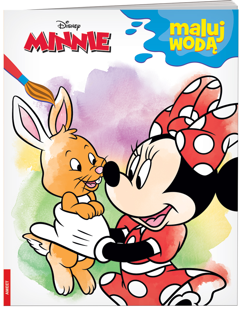 

Kolorowanka wodna Maluj wodą Minnie