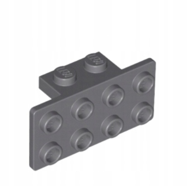 

Lego Płytka Łamana 1x2-2x4 C Szary 93274 =>5szt