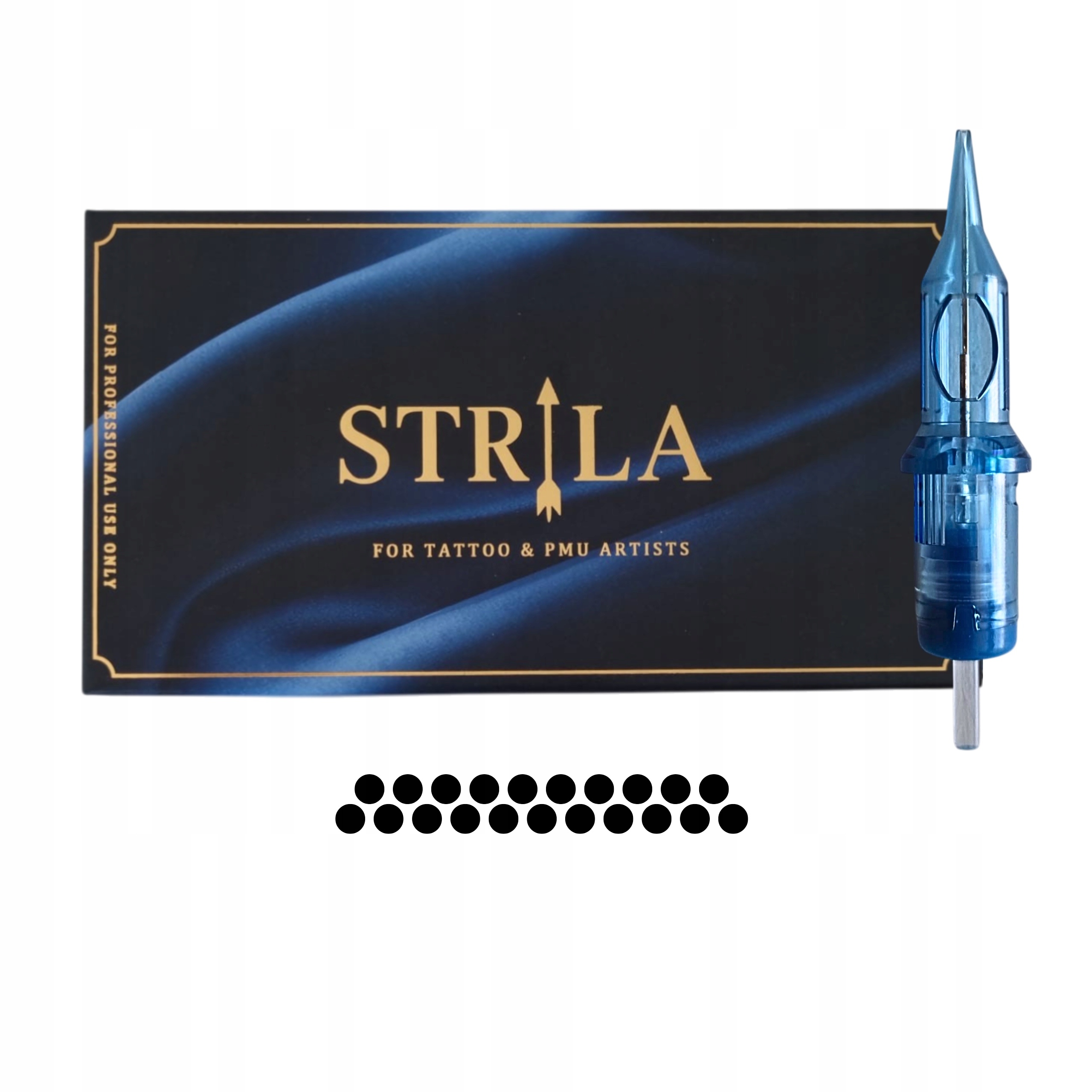 Kartridže na tetování Pmu Strila 1021MGLT 0,30mm 21M Cartridge 20 Ks
