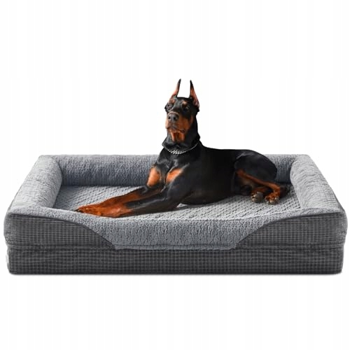 Levně Furtime Ortopedické Pelíšek pro psy XXL 122x89x19 cm