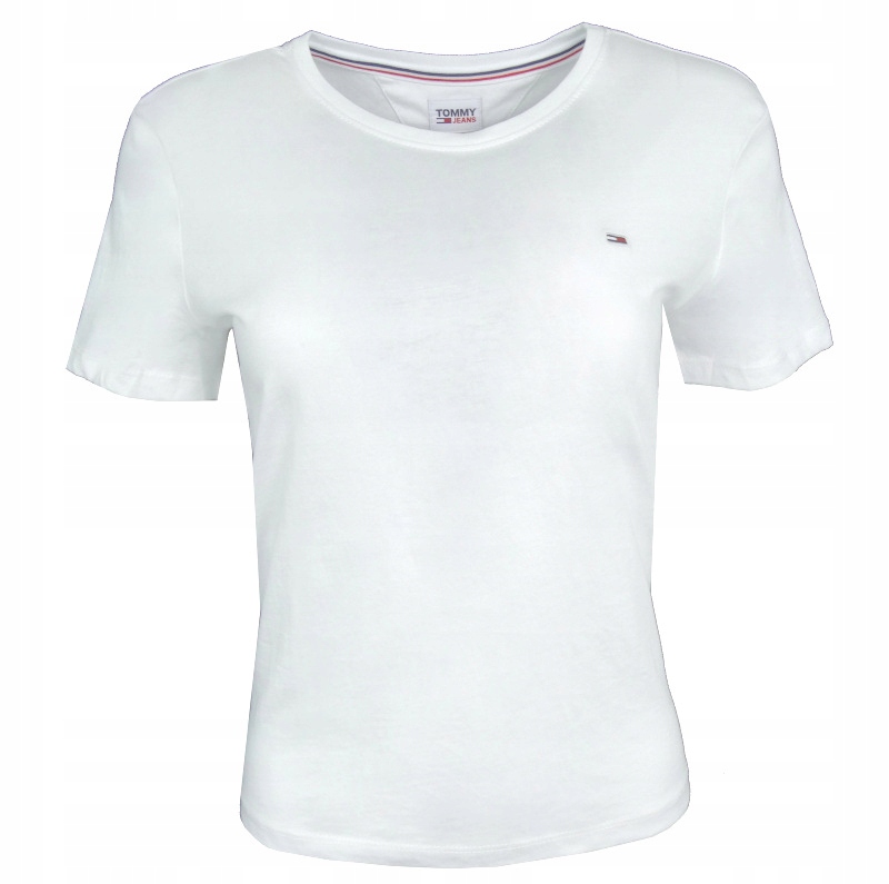 

Tommy Jeans t-shirt damski, biały, Xs