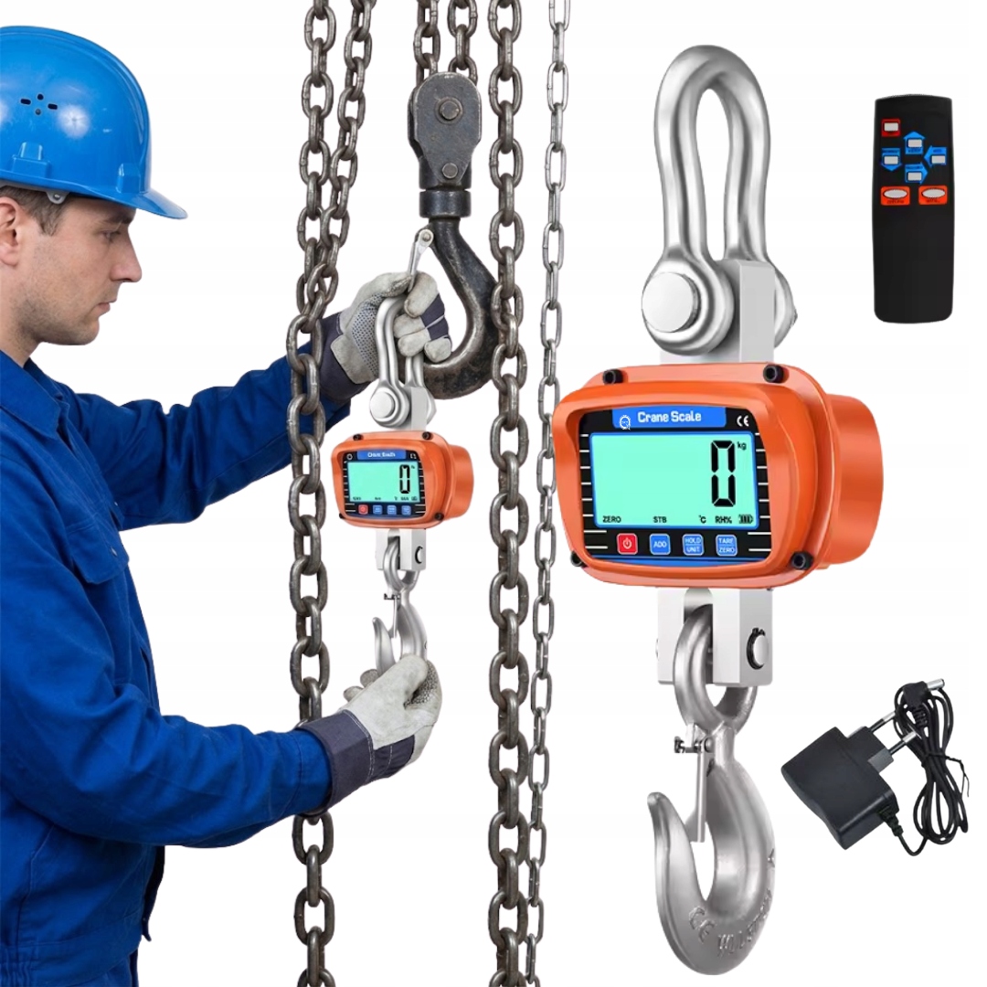 Elektronická Závěsná Jeřábová Váha 3000 Kg Závěsná Skladovací 3T