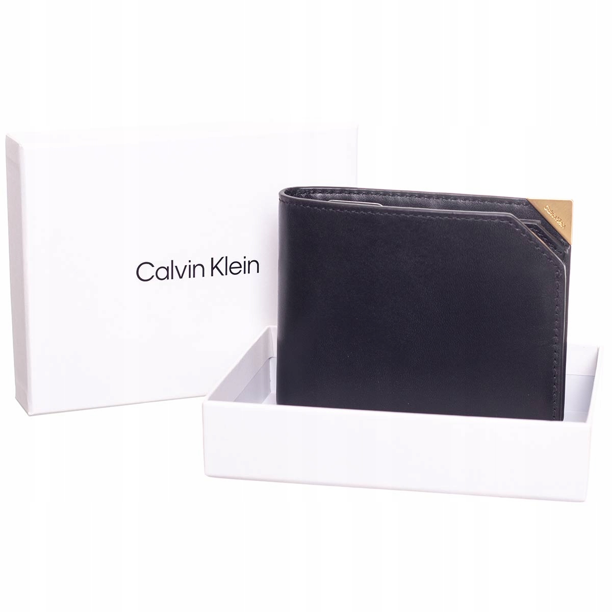 Calvin Klein Pánská Peněženka Cut Corner Černá