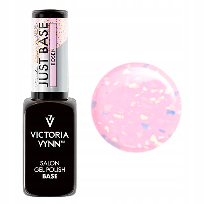 

Victoria Vynn Just Base 8ml Rosen Baza Brokatowa